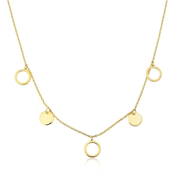 Halka Figürlü Gümüş Set