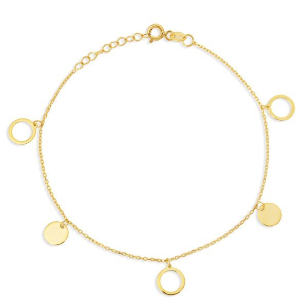 Halka Figürlü Gümüş Set