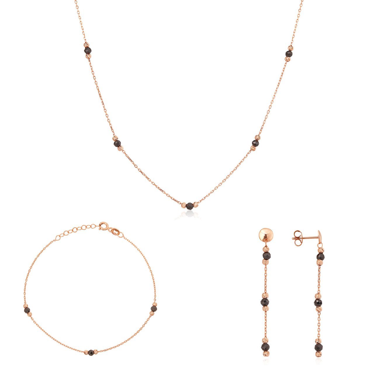 Hafif Model Gümüş Set