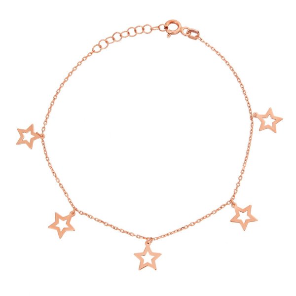 Hafif Model Yıldızlı Gümüş Set