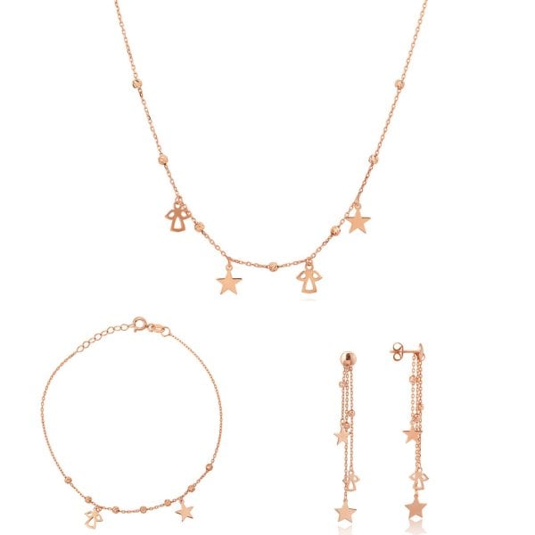 Hafif Model Gümüş Set