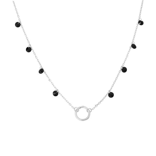 Halka Detaylı Gümüş Set