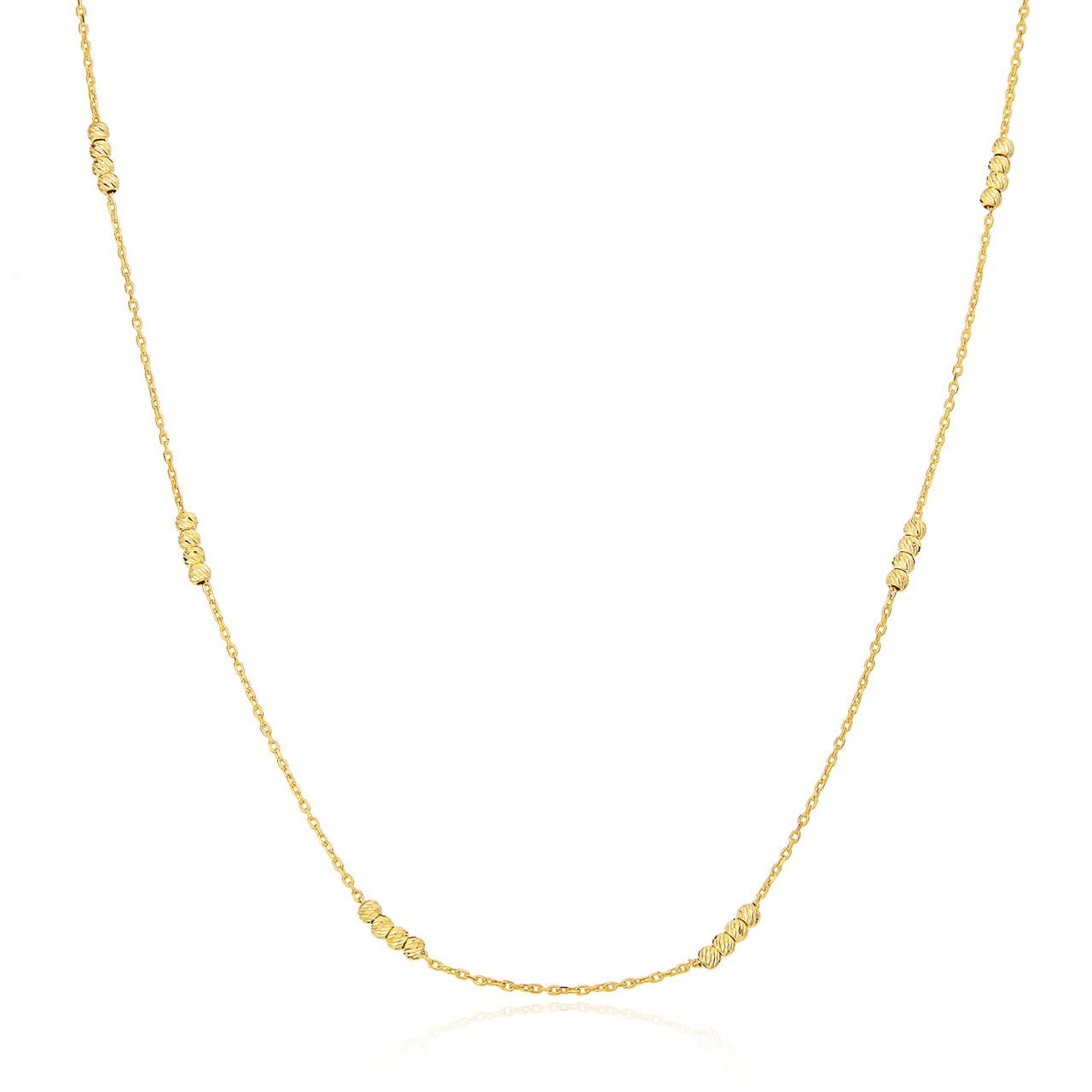 Dorika Toplu Gümüş Kolye