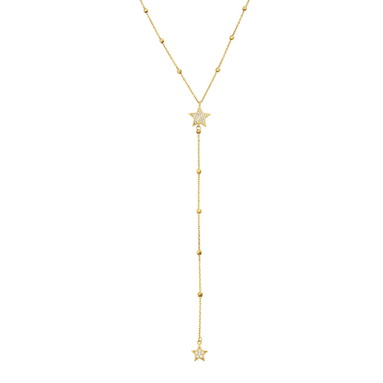 Dorika Toplu Yıldız Figürlü Kolye