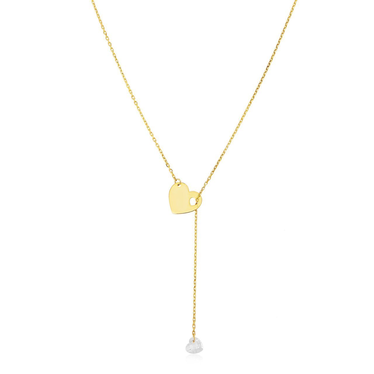 Kalp Figürlü Gümüş Kolye