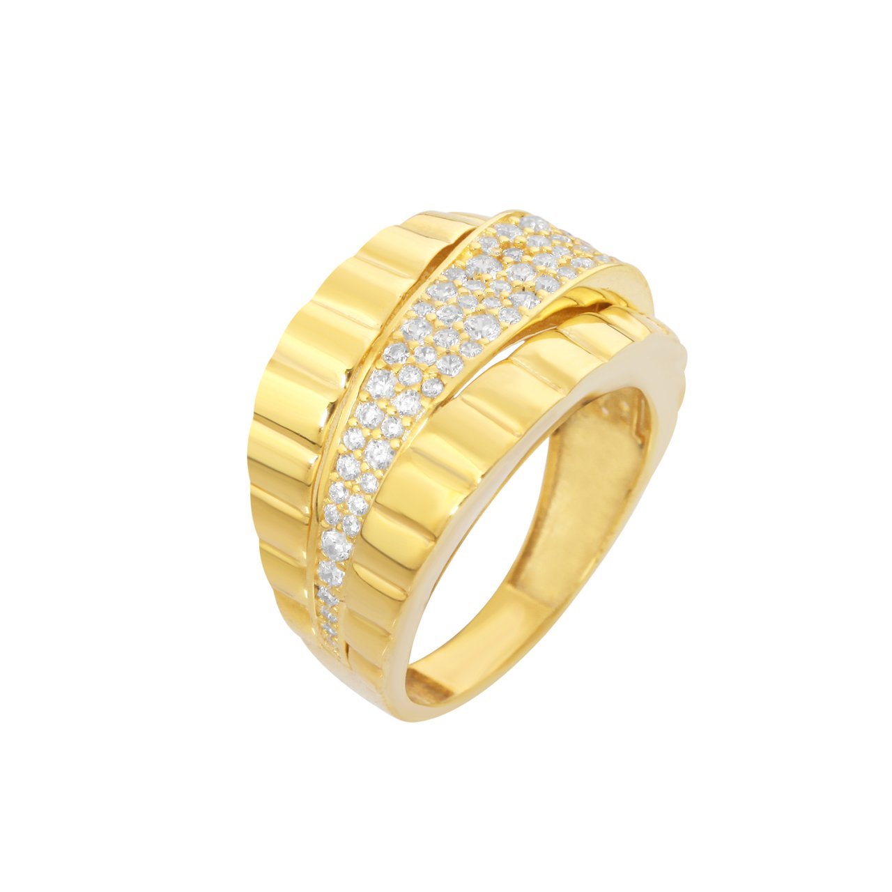 Taş Detay Klasik Model Gümüş Yüzük