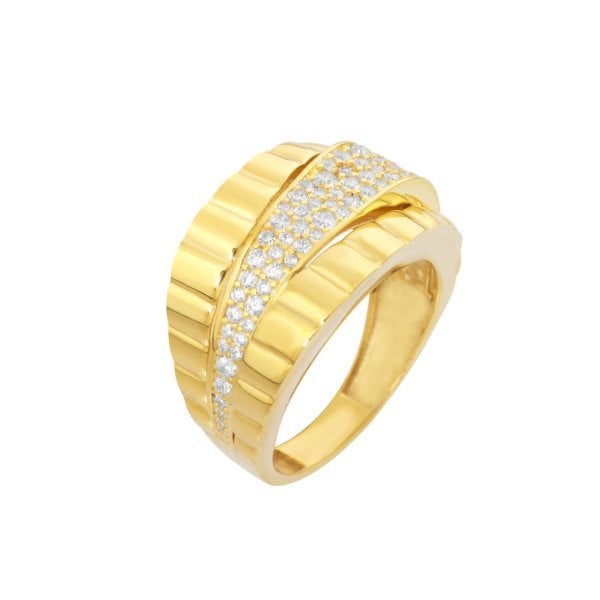 Taş Detay Klasik Model Gümüş Yüzük