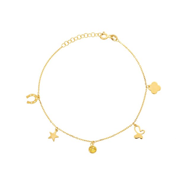 Tek Taşlı Gümüş Bileklik