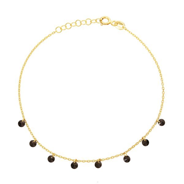 Siyah Taşlı Gümüş Set