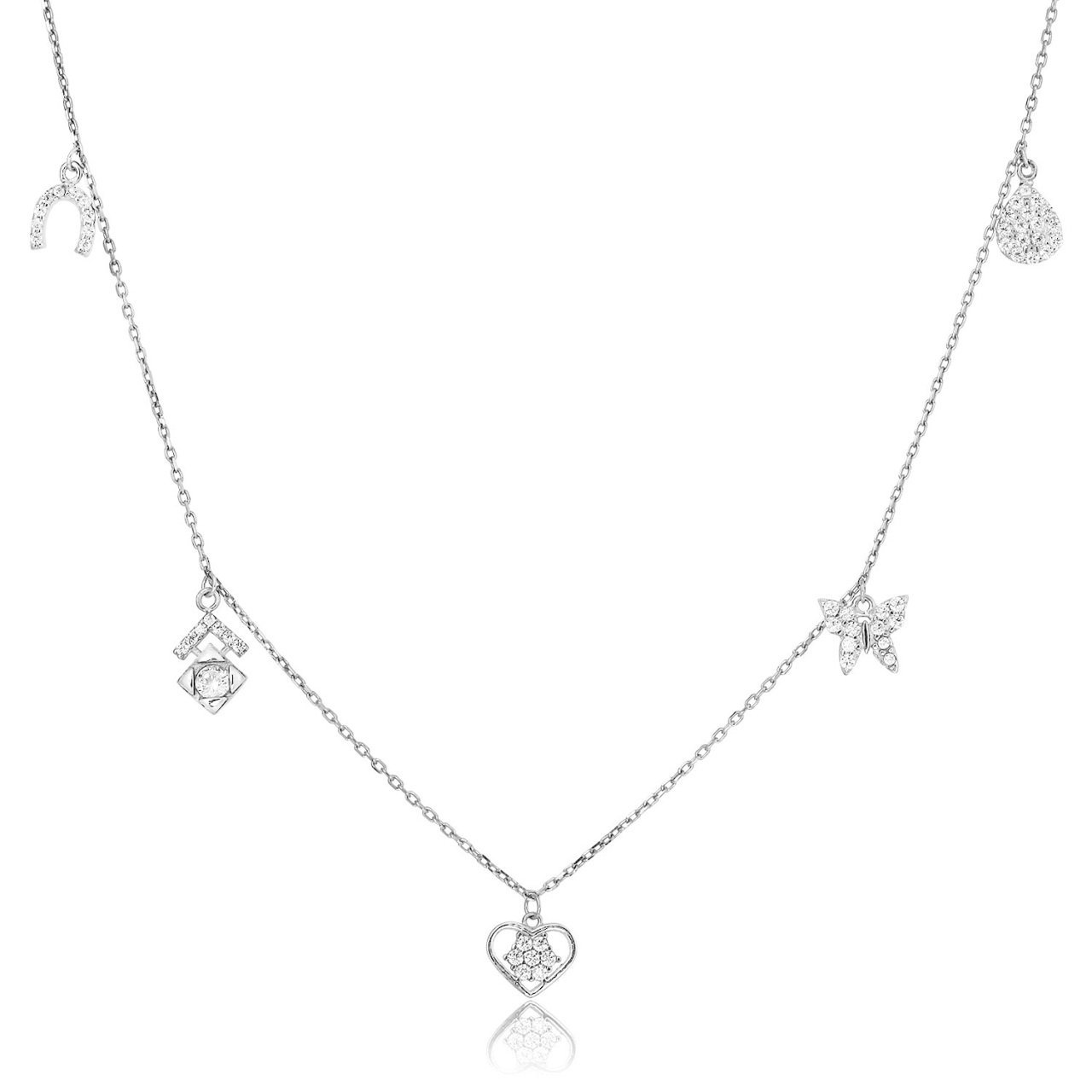 Figürlü Gümüş Kolye