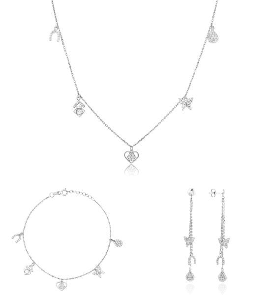 Figürlü Gümüş Set