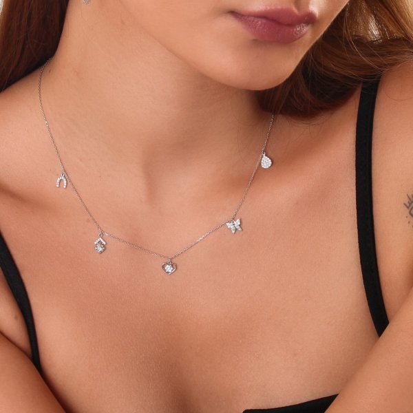 Figürlü Gümüş Set