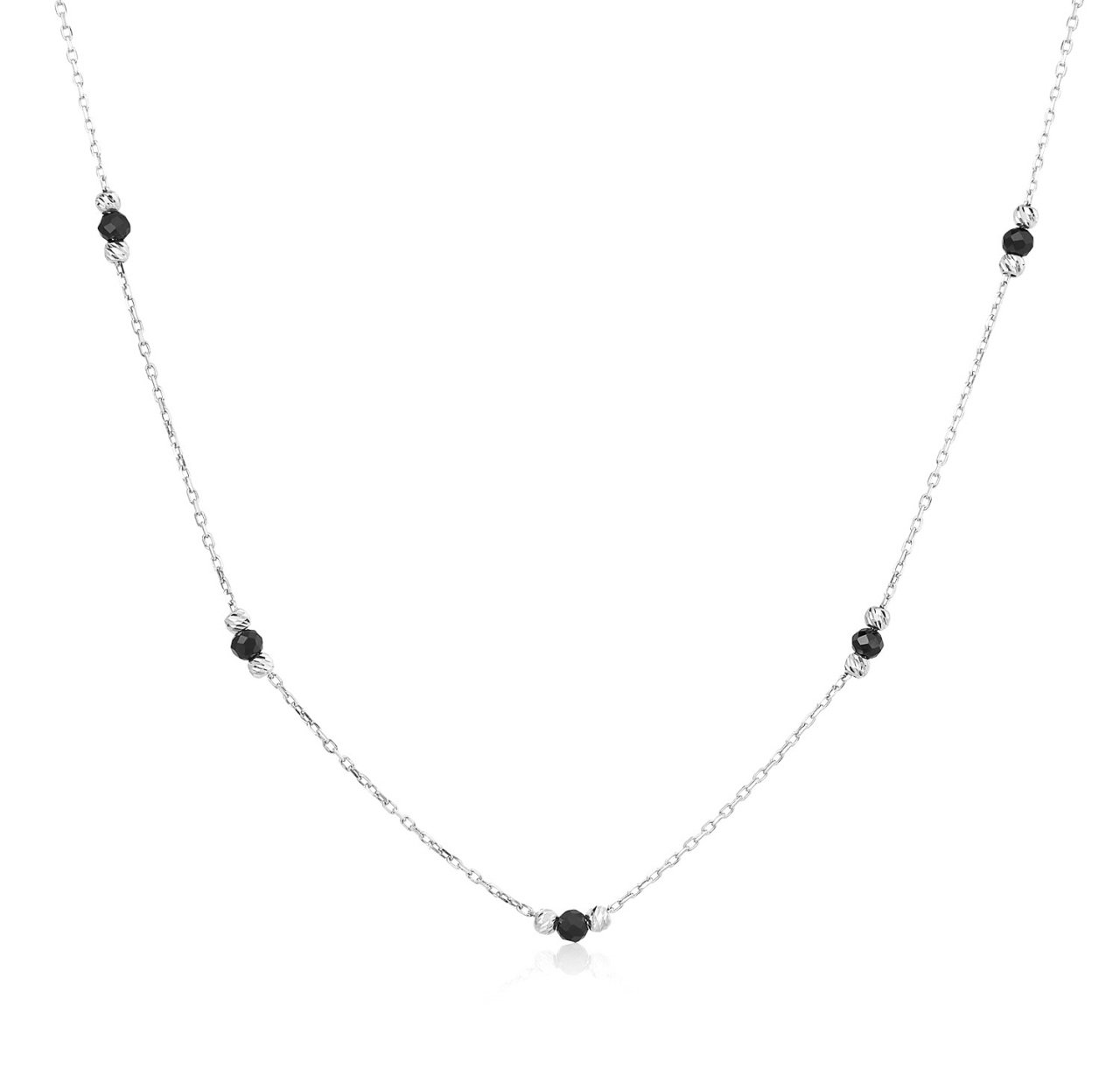 Hafif Model Gümüş Kolye