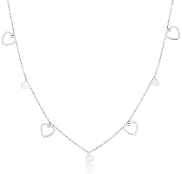 Hafif Model Kalpli Gümüş Set