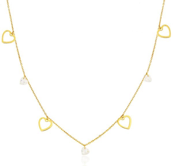 Hafif Model Kalpli Gümüş Set