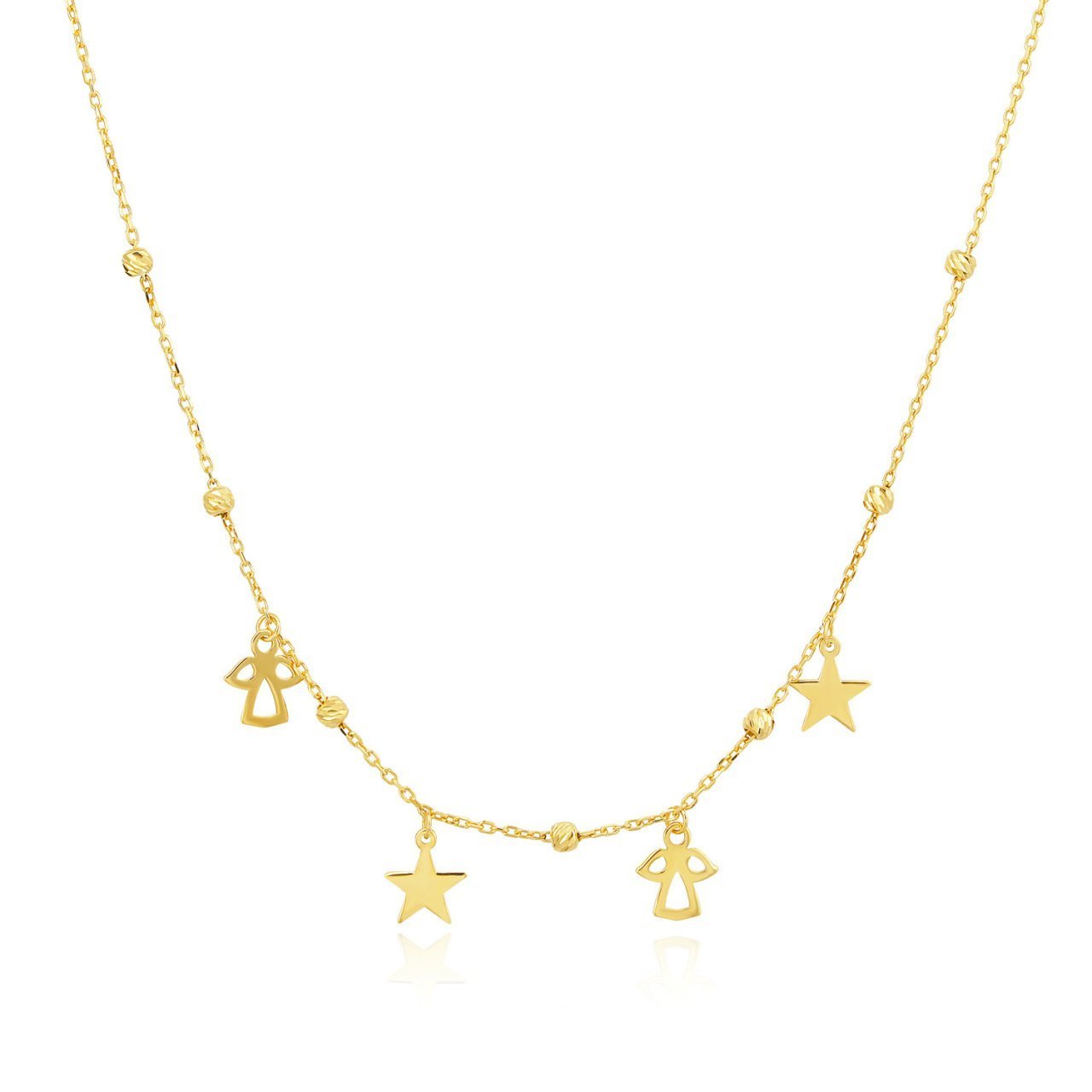 Hafif Model Gümüş Kolye