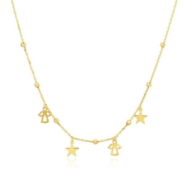 Hafif Model Gümüş Kolye