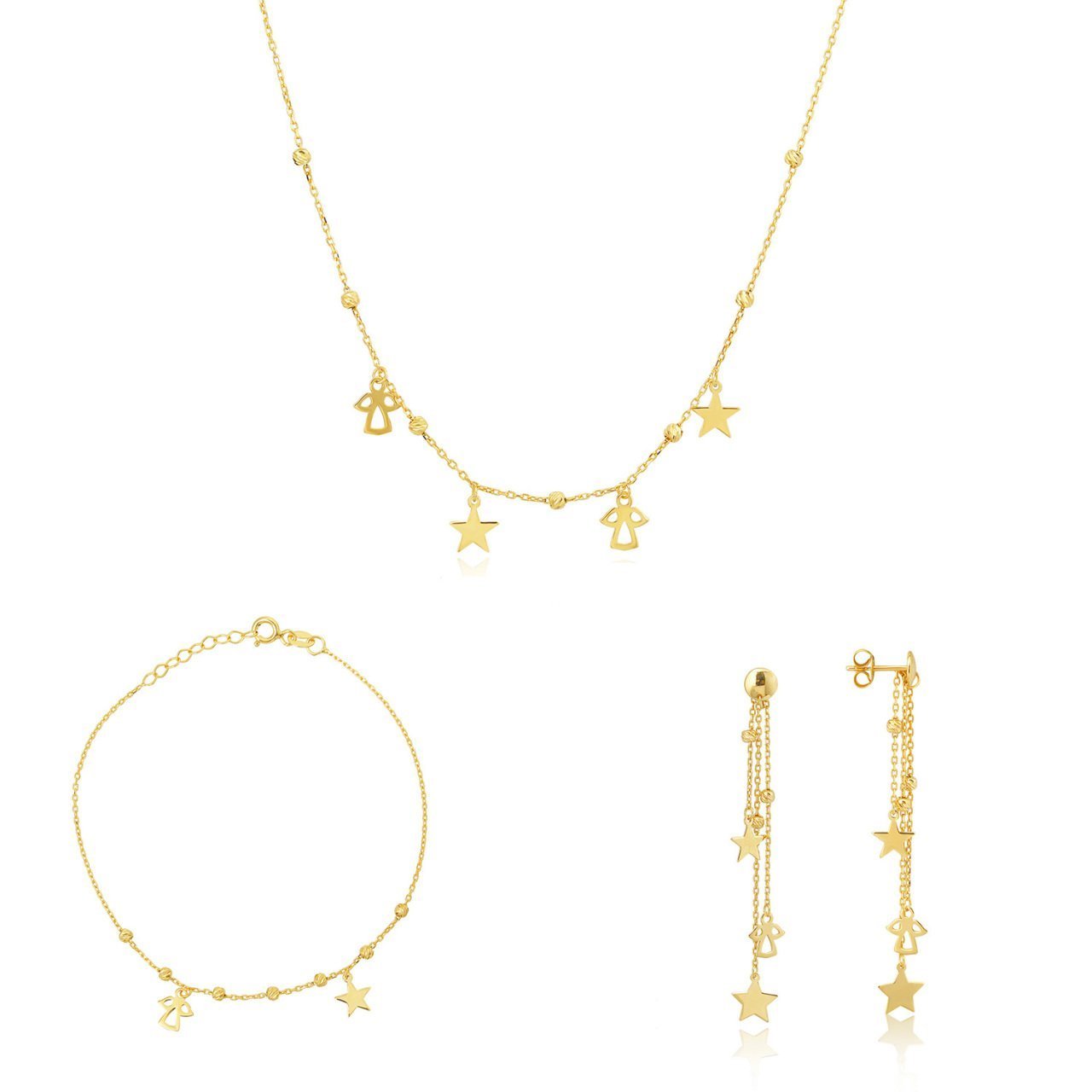 Hafif Model Gümüş Set