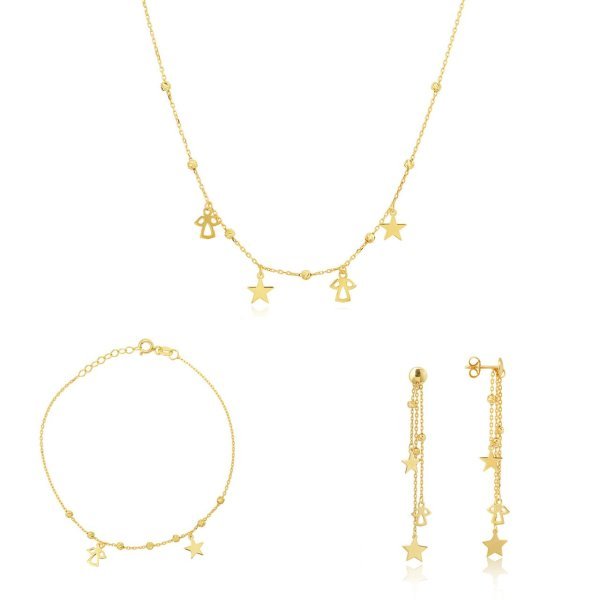 Hafif Model Gümüş Set