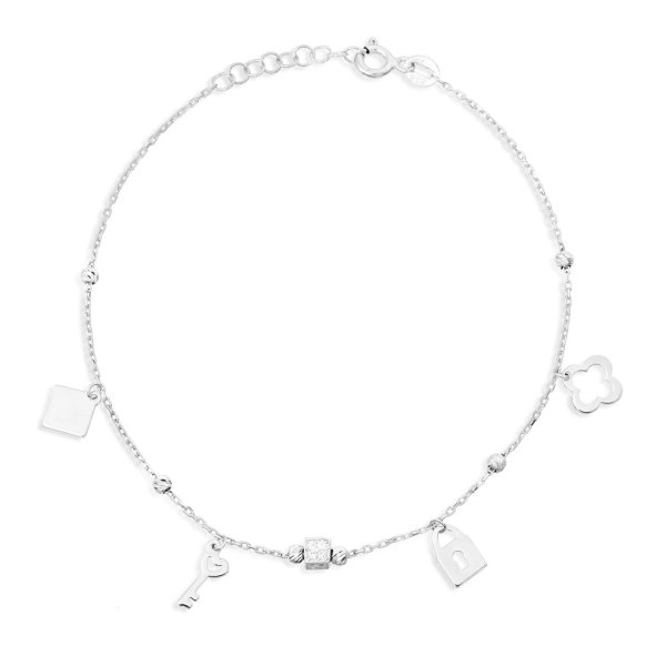 Gümüş Zirkon Taşlı Set