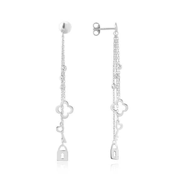 Gümüş Zirkon Taşlı Set