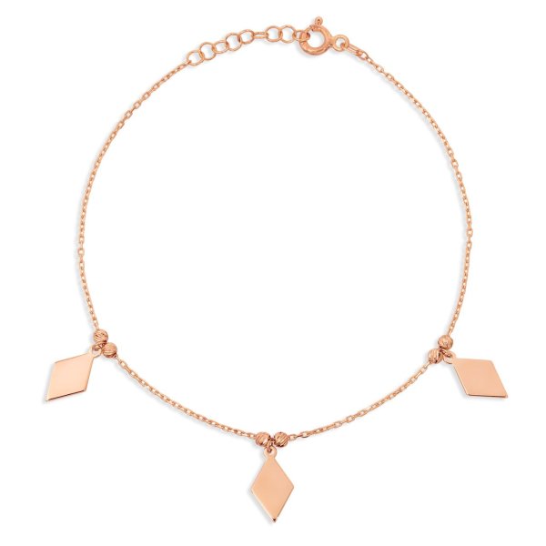 Baklava Figürlü Tasarım Gümüş Bileklik