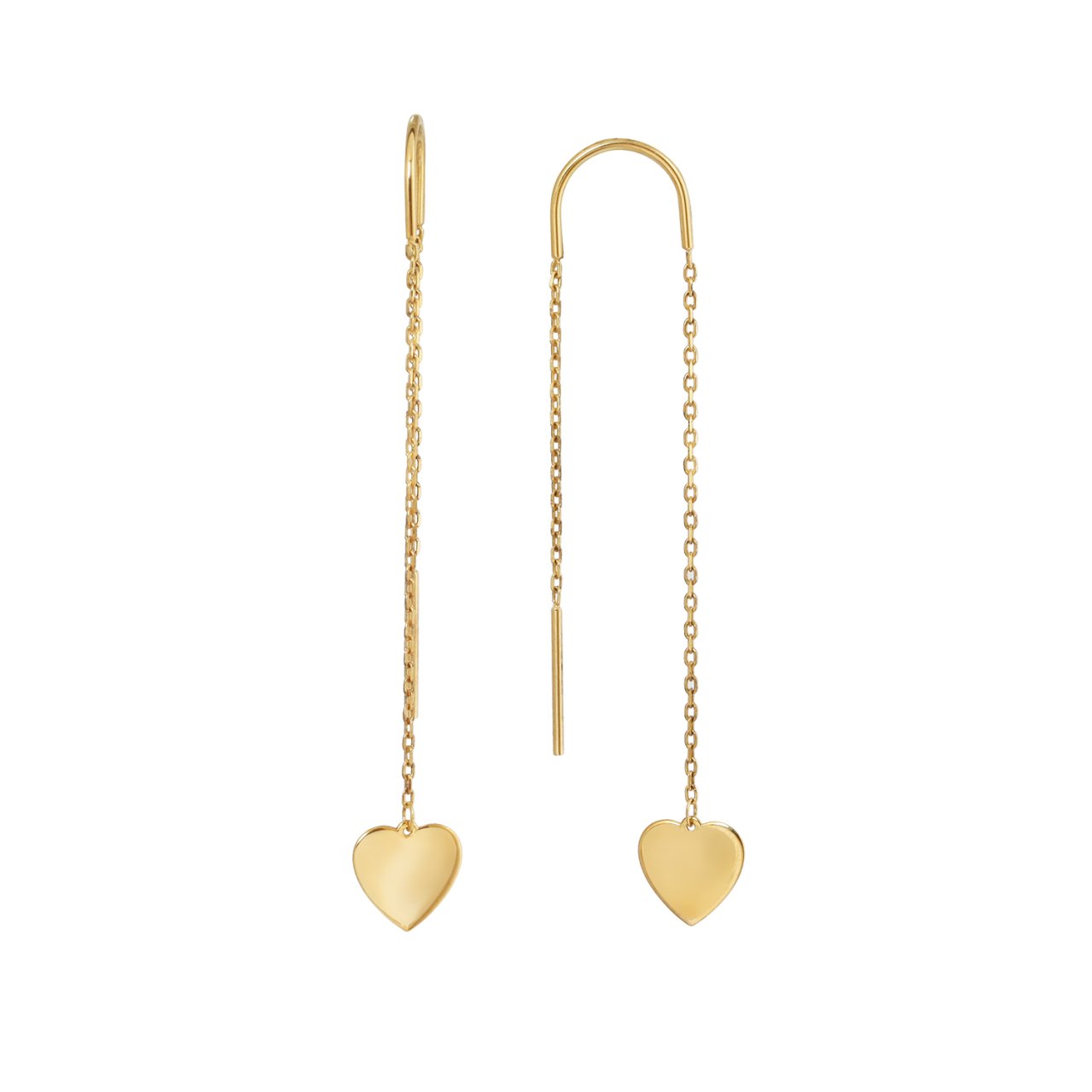 Kalpli Gümüş Küpe