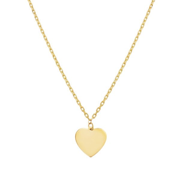 Kalpli Gümüş Kolye