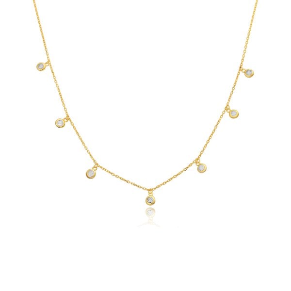 Sallantılı Gümüş Kolye