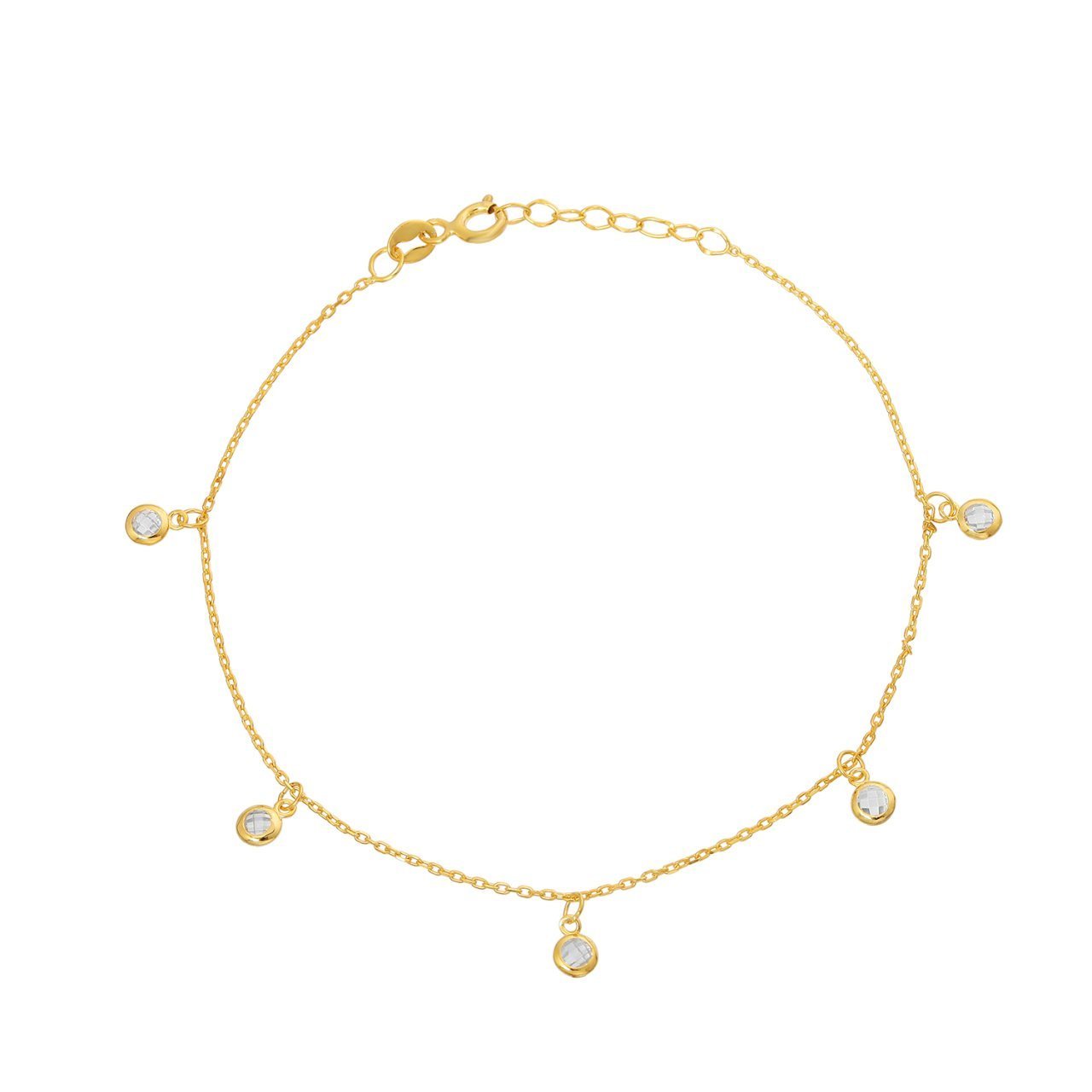 Sallantılı Gümüş Bileklik