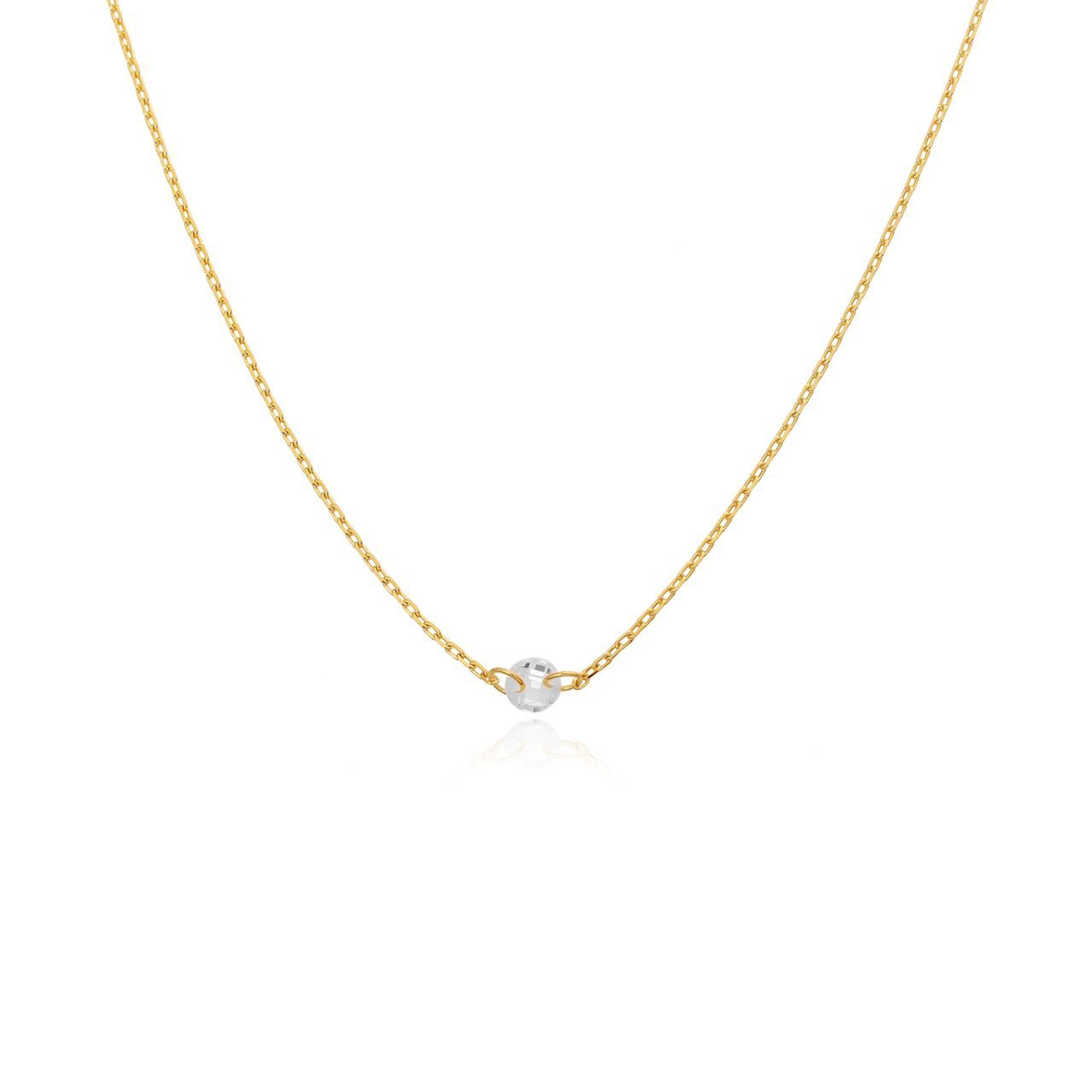 Tektaşlı Gümüş Kolye