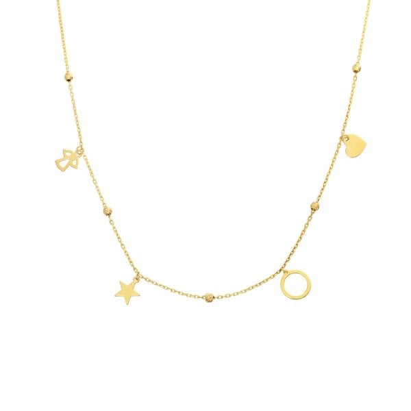 Figürlü Gümüş Kolye