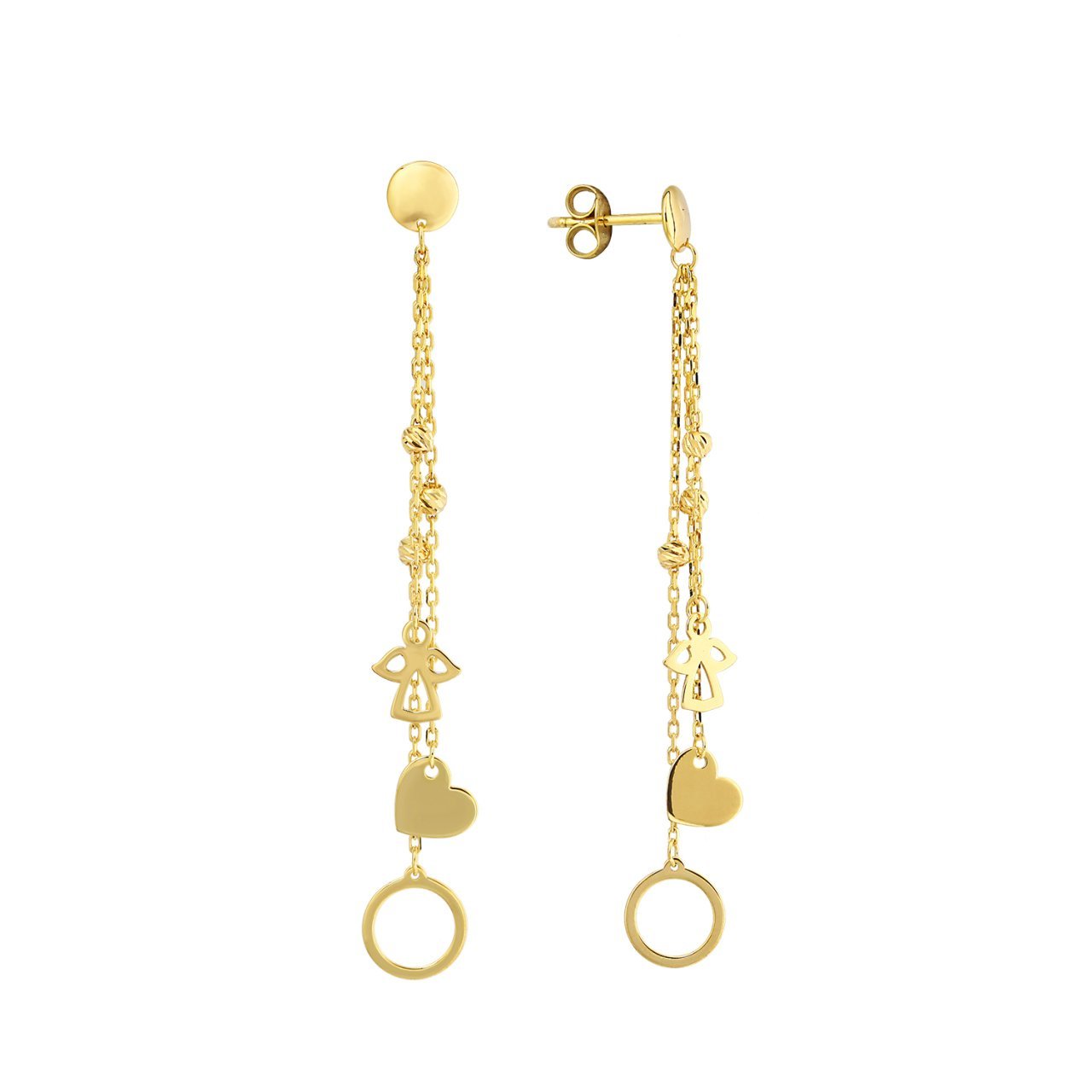 Figürlü Gümüş Küpe