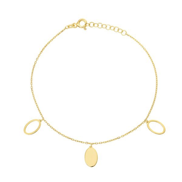 Sallantılı Gümüş Bileklik