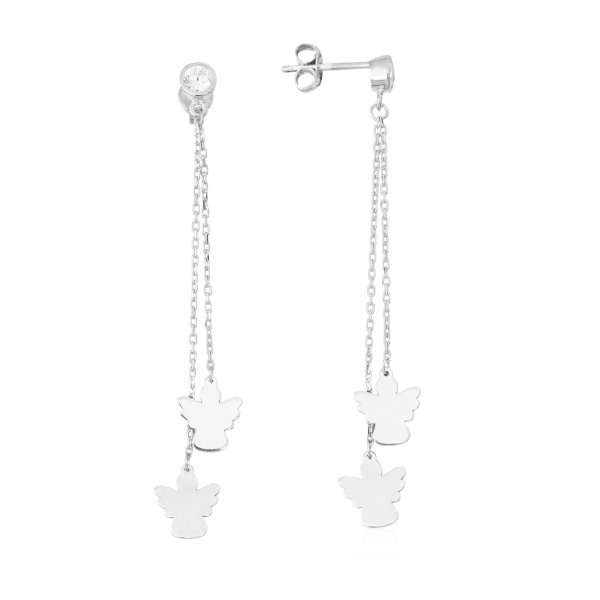 Melek Figürlü Gümüş Set