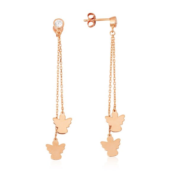 Melek Figürlü Gümüş Set