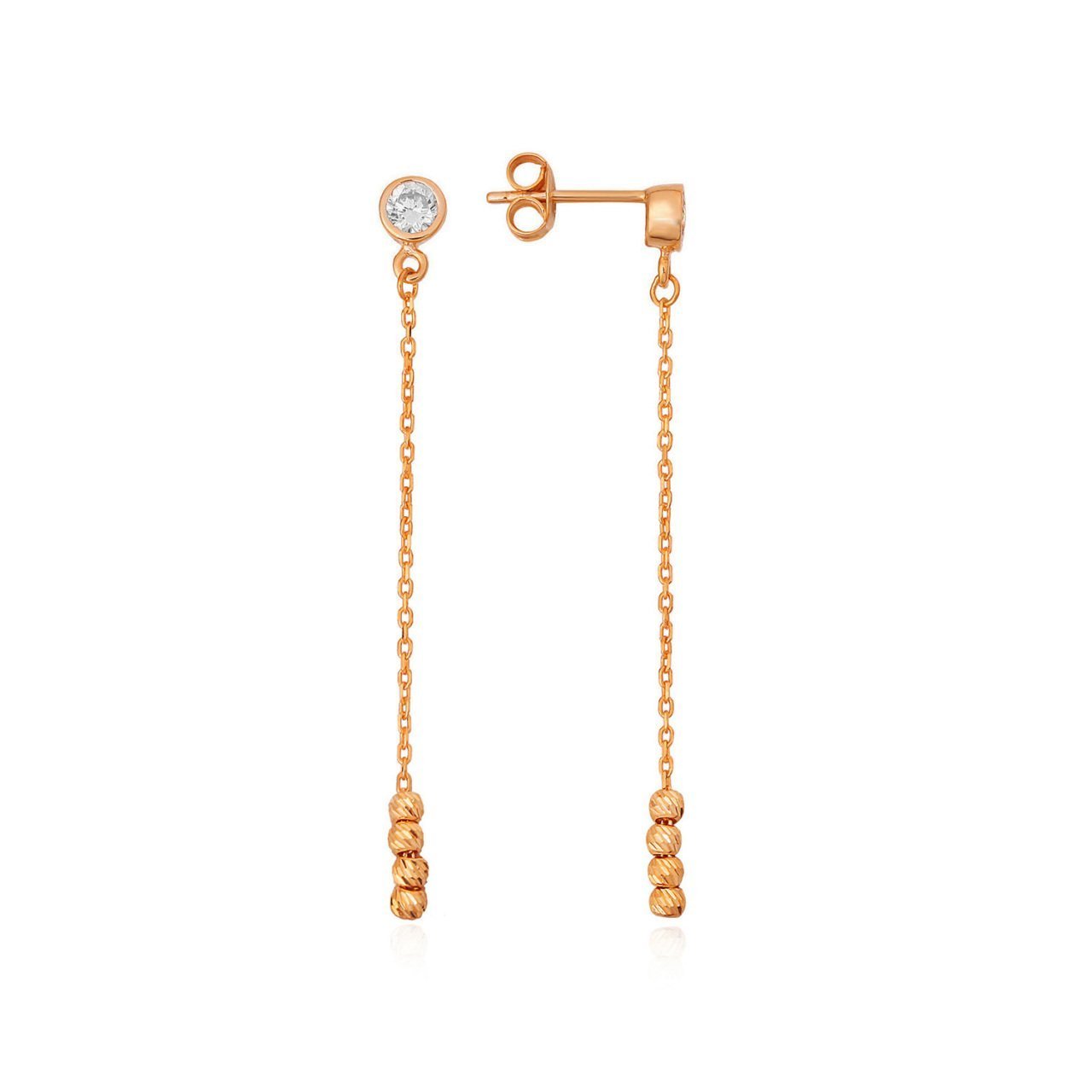 Dorika Toplu Gümüş Küpe