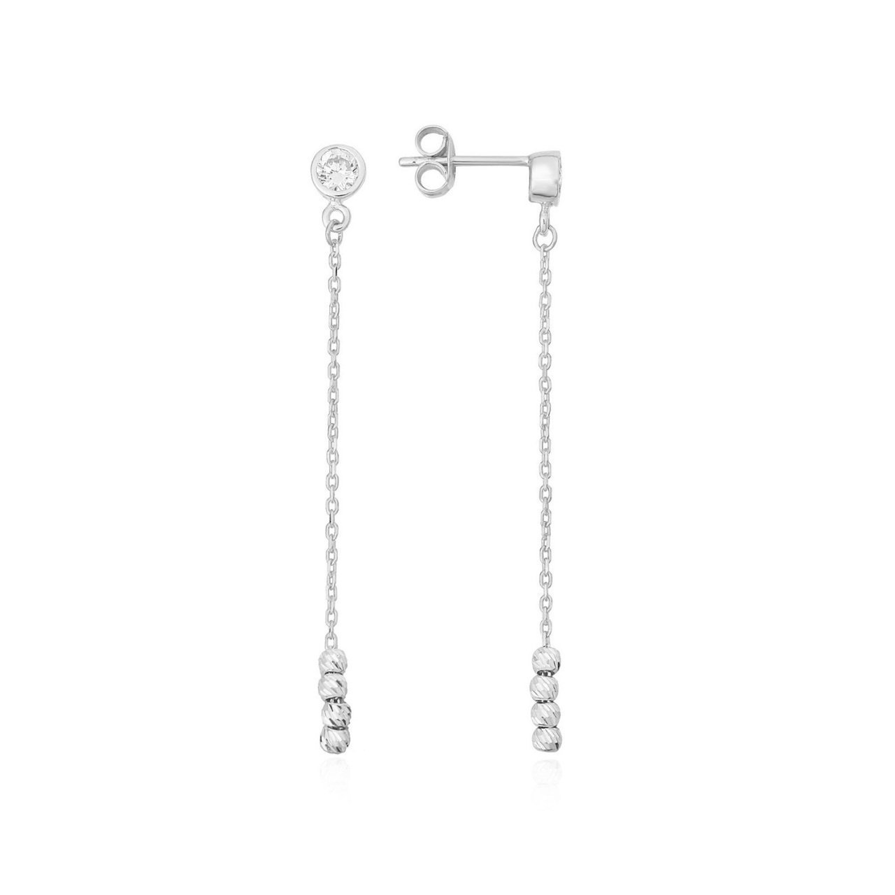 Dorika Toplu Gümüş Küpe