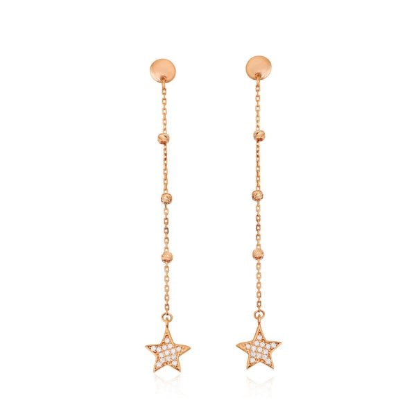 Dorika Toplu Yıldız Figürlü Küpe