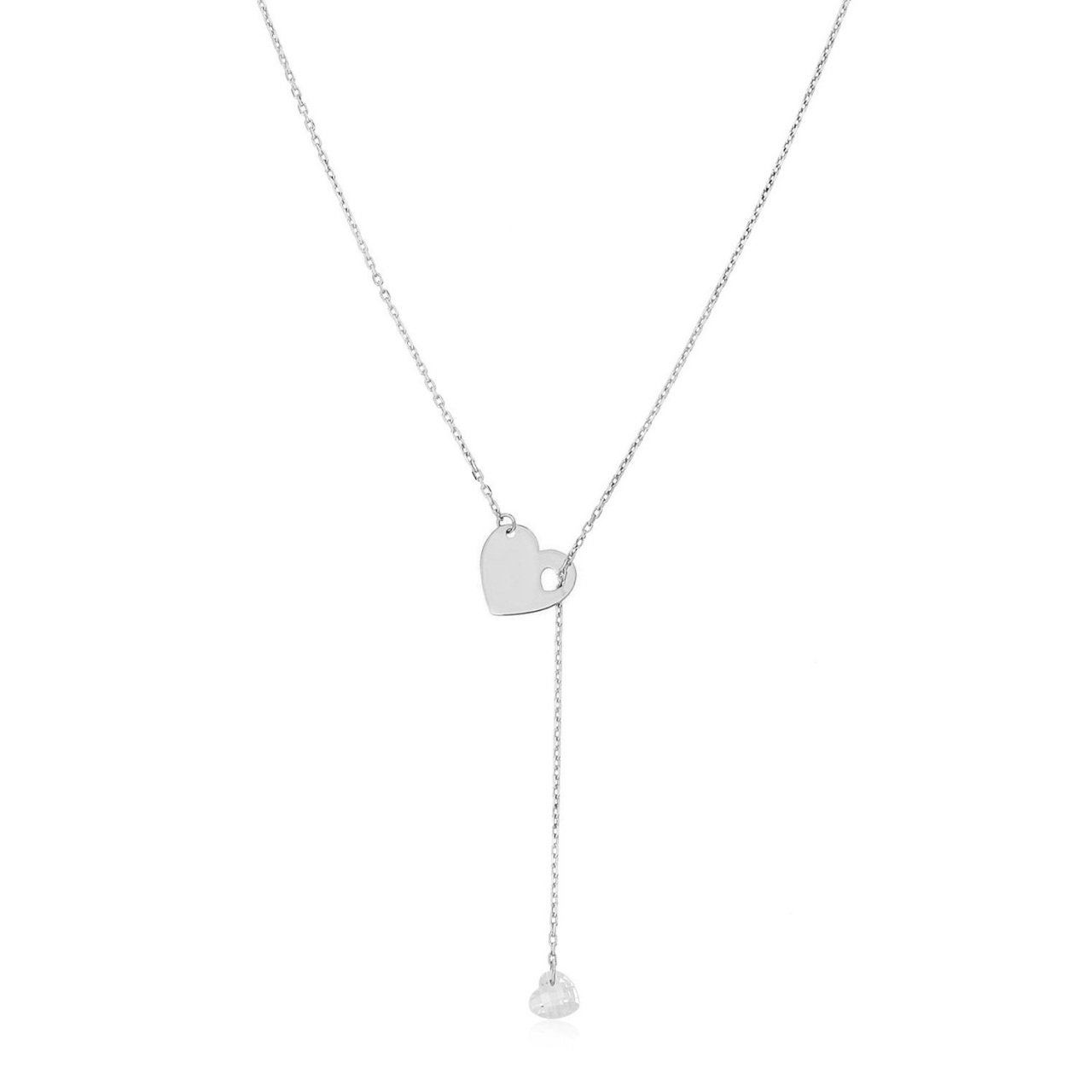 Kalp Figürlü Gümüş Kolye