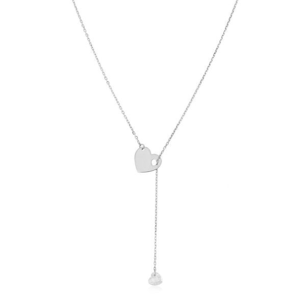 Kalp Figürlü Gümüş Kolye