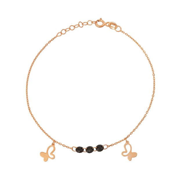 Kelebek Detaylı Gümüş Set