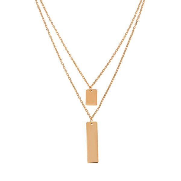 Dikdörtgen Detay Gümüş Set