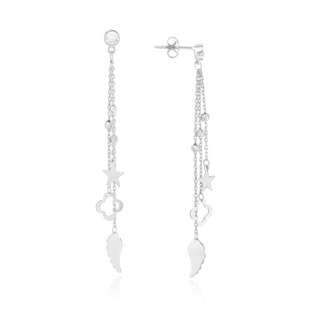 Hafif Model Gümüş Küpe