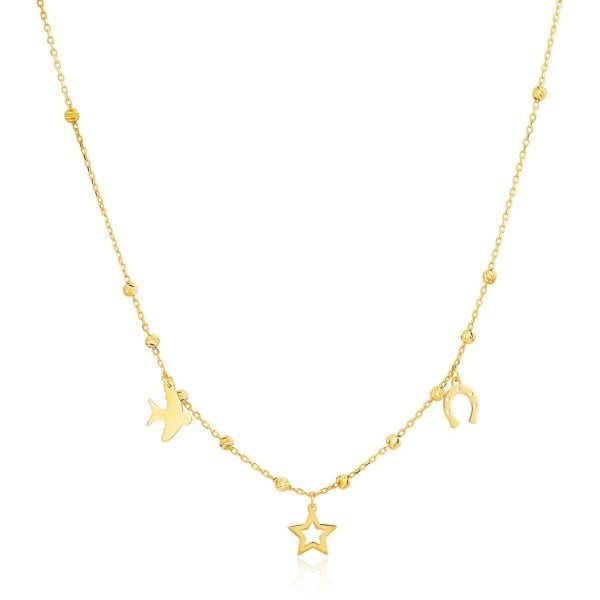 Hafif Model Gümüş Kolye