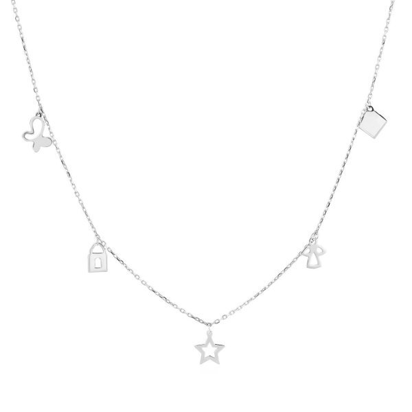 Hafif Model Gümüş Kolye