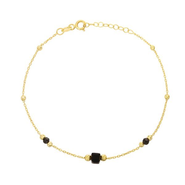 Siyah Oniks Taşlı Gümüş Set