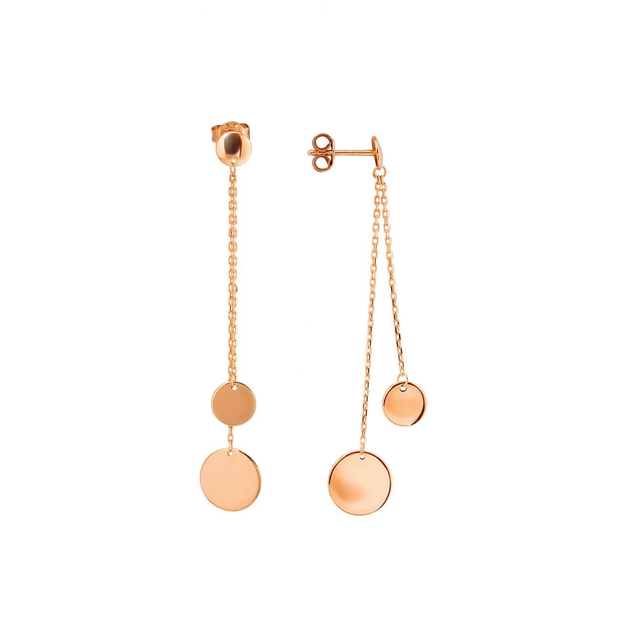 Pullu Gümüş Küpe