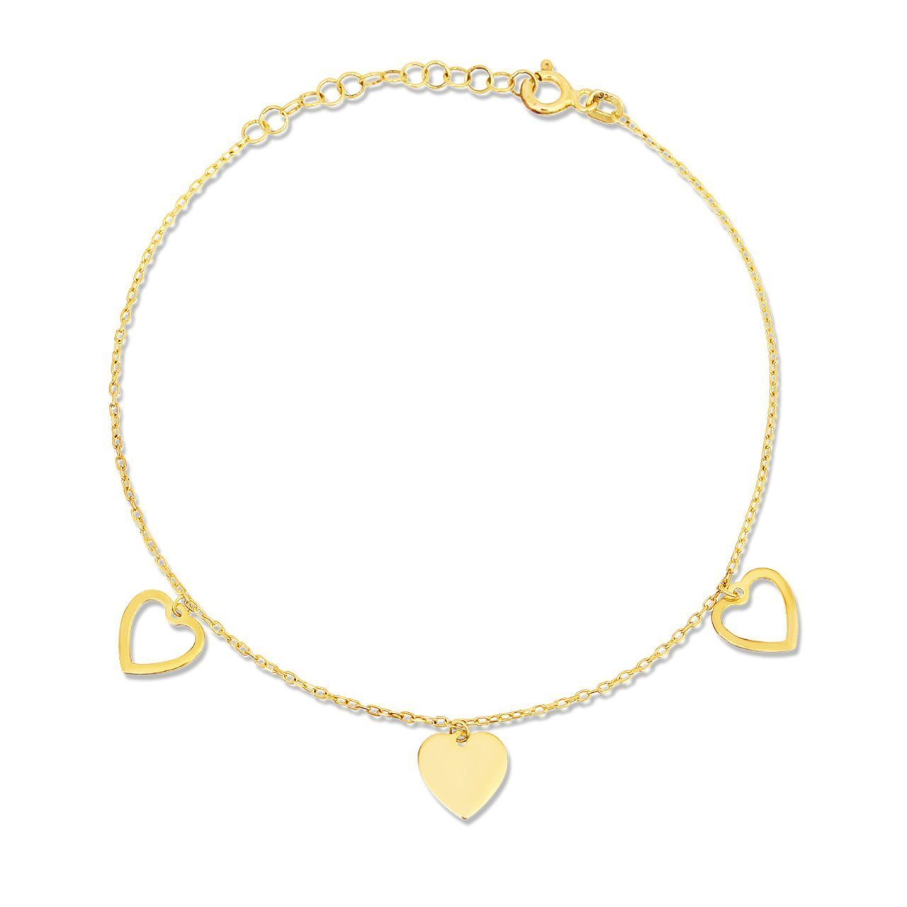 Kalpli Gümüş Bileklik