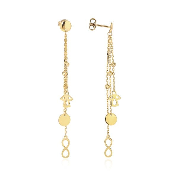 Sembollü Gümüş Küpe